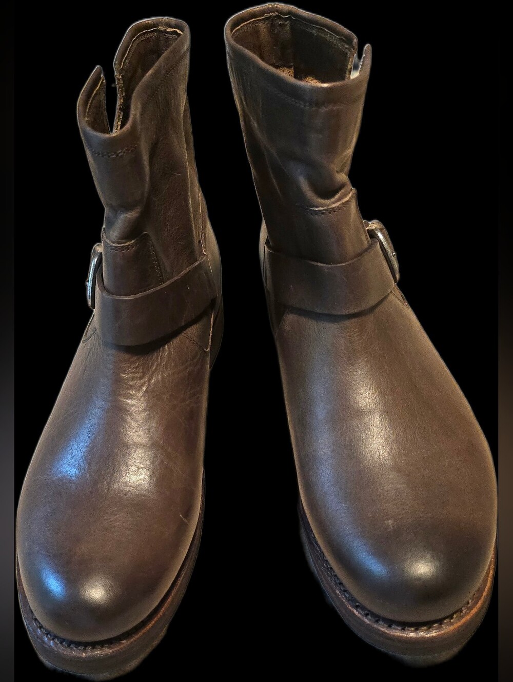 NEW IN BOX Frye Veronica Bootie Women’s Dark Brown Leather Ankle Boots 11M